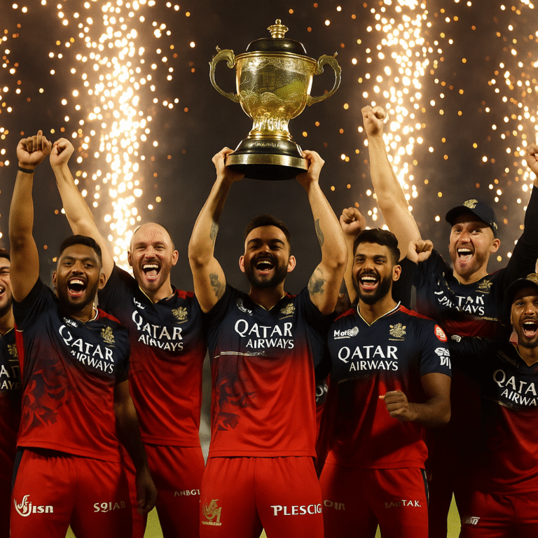 RCB Lifts Maiden IPL Trophy in 2025: A Dream Finally Realised