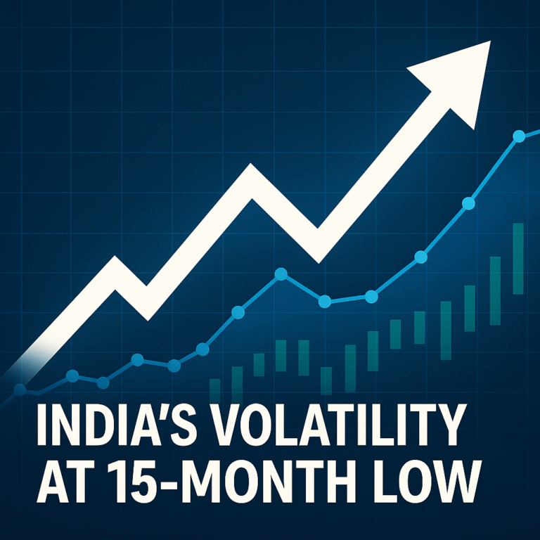 India’s Market Calm Raises Eyebrows as Volatility Hits 15-Month Low