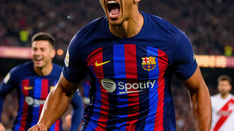 Barcelona Edge Past Rayo Vallecano as Ronald Araújo Seals Crucial La Liga Victory 