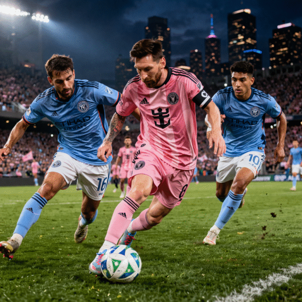 Messi Shocks Fans in Inter Miami vs New York City FC Clash – Full Highlights, Lineups & Where to Watch