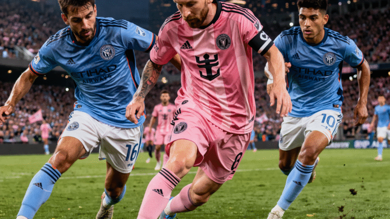 Messi Shocks Fans in Inter Miami vs New York City FC Clash – Full Highlights, Lineups & Where to Watch