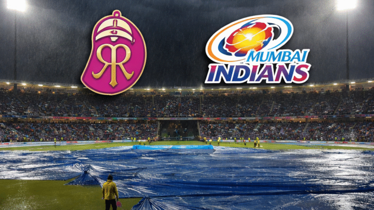 Guwahati Weather Delays RR vs MI 2026 Match